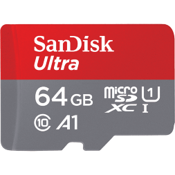 MicroSD SANDISK Ultra 64Гб