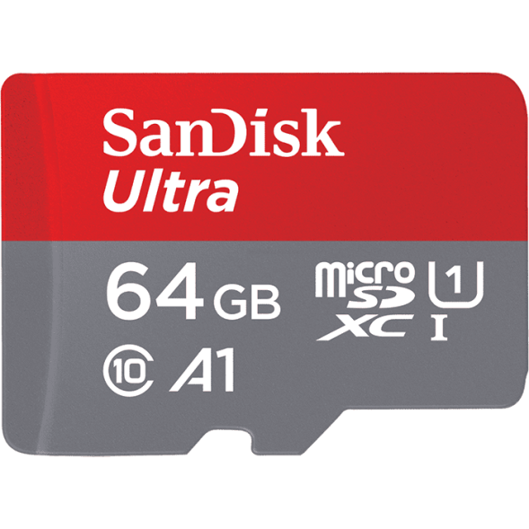492.589 MicroSD SANDISK Ultra 64Гб купить оптом и в розницу по низкой цене с доставкой MicroSD SANDISK Ultra 64Гб