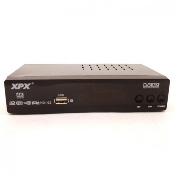 756.589 ТВ-приставка XPX DVB T2 HD122 купить оптом и в розницу по низкой цене с доставкой ТВ-приставка XPX DVB T2 HD122