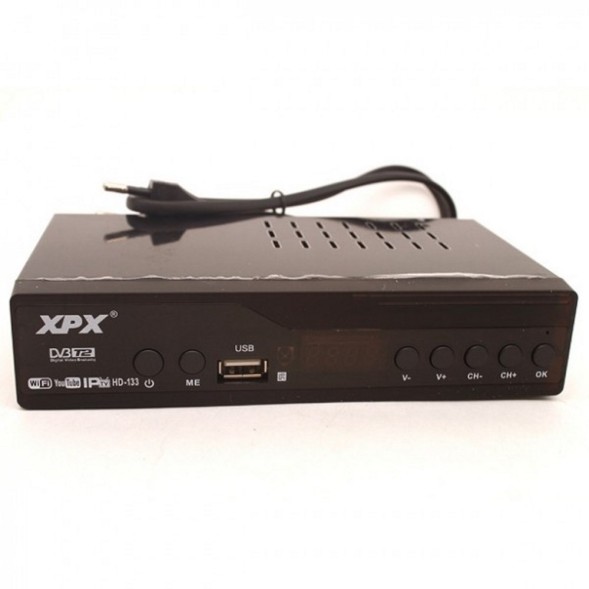 759.589 ТВ-приставка XPX DVB T2 HD133 купить оптом и в розницу по низкой цене с доставкой ТВ-приставка XPX DVB T2 HD133