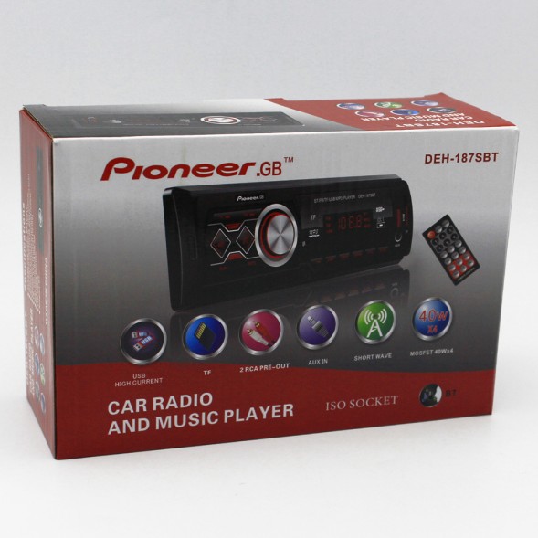Автомагнитола DV-Pioneer DEH-187SBT