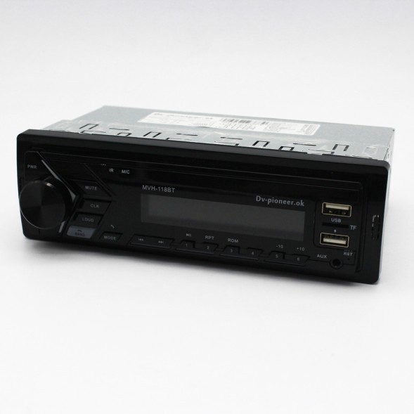 3108.589 Автомагнитола DV-Pioneer MVH-118BT купить оптом и в розницу по низкой цене с доставкой по Москве и России Автомагнитола DV-Pioneer MVH-118BT