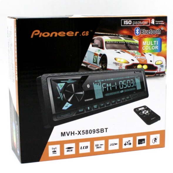 Автомагнитола DV-Pioneer MVH-X5809SBT