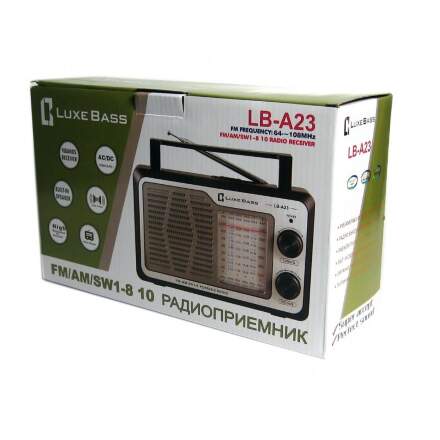 Радиоприемник Luxe Bass LB-A23