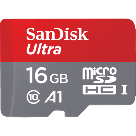 MicroSD SANDISK Ultra 16Гб